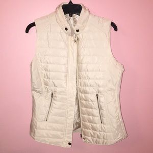 Cream vest